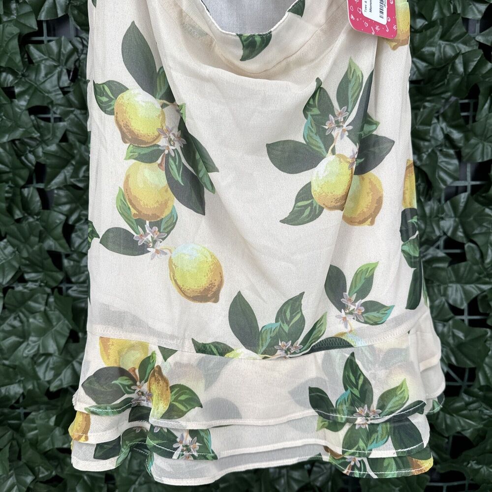 NWT Luxury Girls Size 8-9 Year Old Summer Spring Lemon Dress - Picture 4 of 8